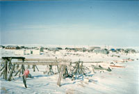 Winter in Mekoryuk (click to enlarge) Winter in Mekoryuk (click to enlarge)